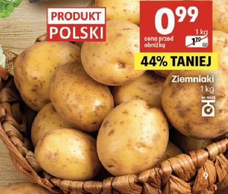 Ziemniaki promocja w Delikatesy Centrum