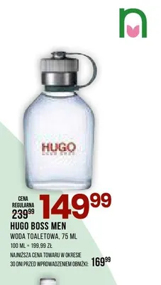 Woda toaletowa Hugo Boss Men promocja w Drogerie Natura