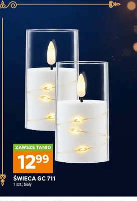 Świeca GC 711 biała promocja w Stokrotka