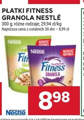 Płatki Fitness Granola Nestlé promocja w Stokrotka