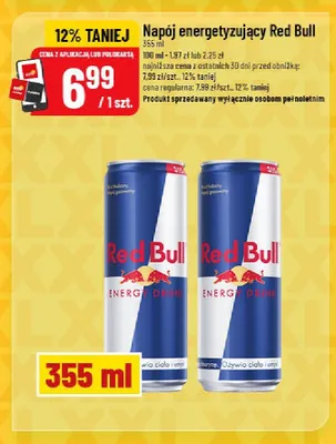 Napój energetyzujący Red Bull promocja w POLOmarket