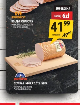 Szynka z indyka Złoty Indyk Indykpol promocja w Arhelan