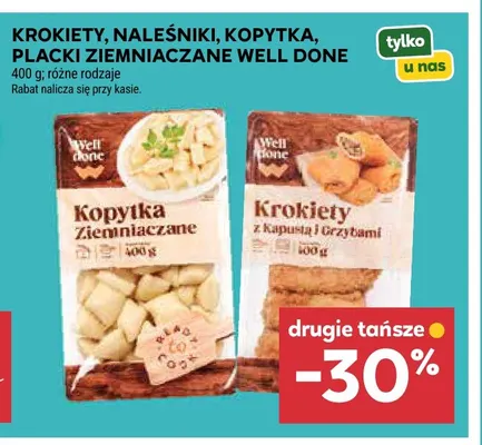 Krokiety Well Done promocja w Stokrotka