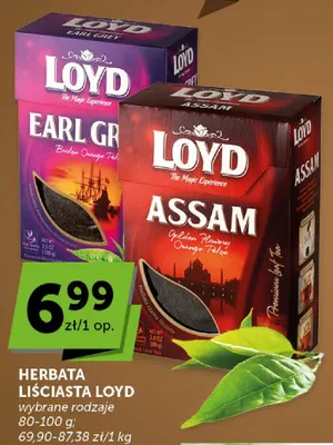 Herbata liściasta Loyd Assam promocja w Groszek