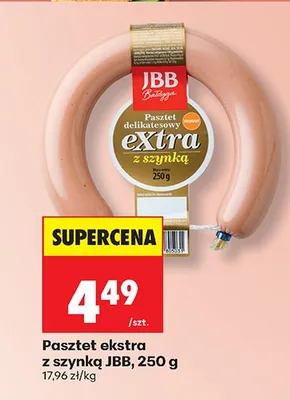 Pasztet ekstra z szynką promocja w Biedronka