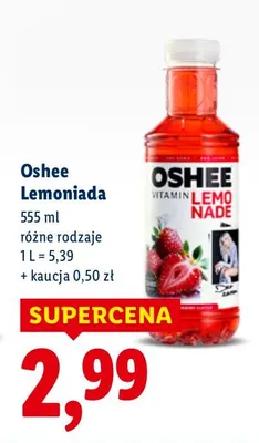 Lemoniada różne rodzaje promocja w Lidl