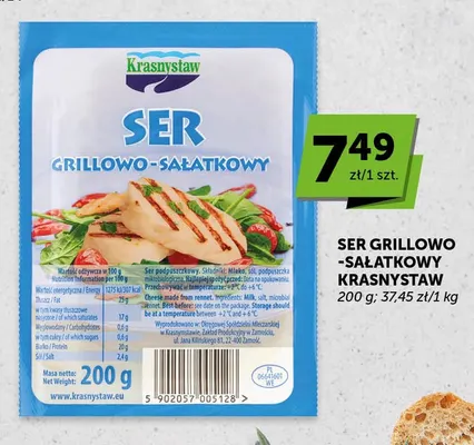 Ser grillowo-sałatkowy Krasnystaw promocja w ABC
