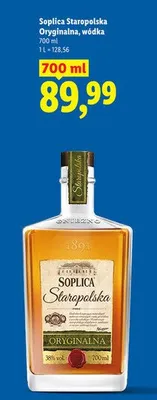 Staropolska Oryginalna wódka promocja w Lidl