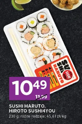 Sushi różne rodzaje promocja w Stokrotka