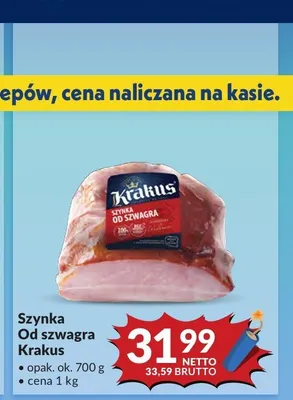 Szynka Od szwagra Krakus promocja w Makro