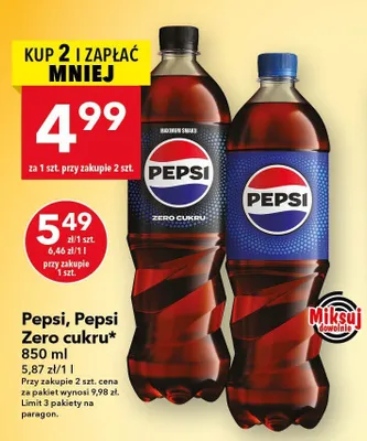 Napój gazowany Pepsi promocja w LEWIATAN