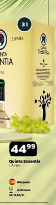 Wino białe Quinta Essentia Airen promocja w Netto