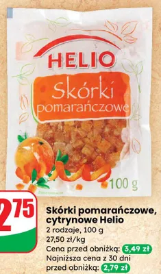 Skórki cytrynowe promocja w Dino