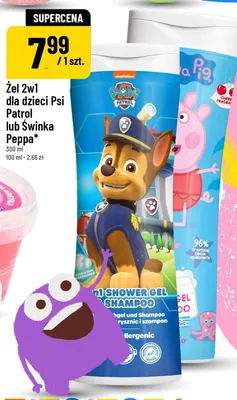 Żel 2w1 dla dzieci promocja w POLOmarket