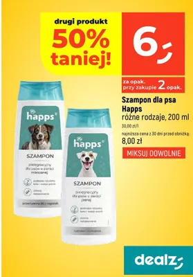 Szampon różne rodzaje promocja w Dealz