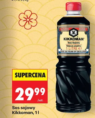 Sos sojowy Kikkoman promocja w Biedronka