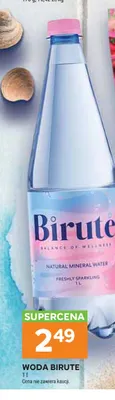 Woda gazowana Birute promocja w Stokrotka