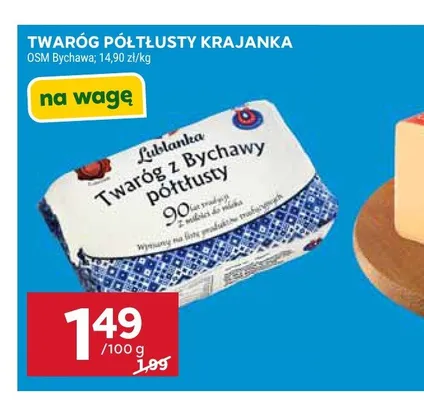 Twaróg półtłusty krajanka Lublanka promocja w Stokrotka