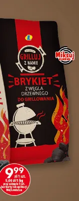 Brykiet z węgla drzewnego Grilluj z nami promocja w LEWIATAN