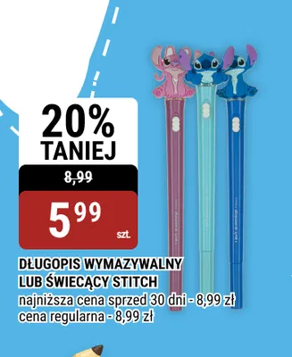 Długopis świecący Stitch promocja w bi1