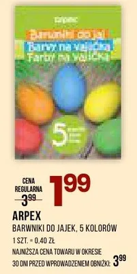 Barwniki do jajek promocja w Drogerie Natura