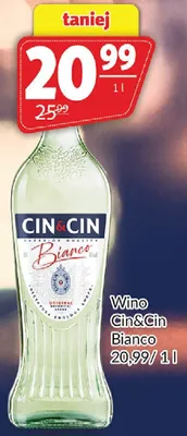 Wino Cin&Cin Bianco promocja w Prim Market