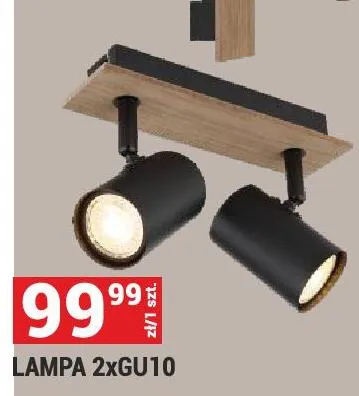 Lampa 2xGU10 promocja w Merkury Market