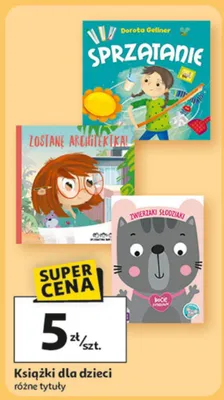 Książki dla dzieci promocja w Auchan