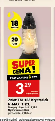 Znicz TM-153 Kryształek R-MAX promocja w Twój Market