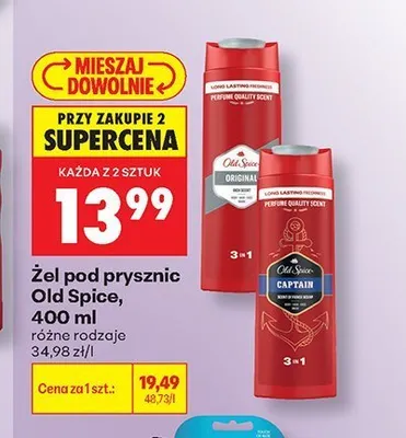 Żel pod prysznic Old Spice Original promocja w Biedronka