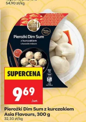 Pierożki Dim Sum z kurczakiem Asia Flavours promocja w Biedronka
