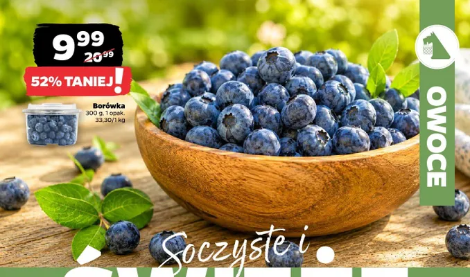 Borówka promocja w Netto