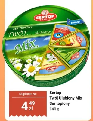 Ser topiony Twój Ulubiony Mix promocja w Dino