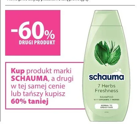 Szampon 7 Herbs Freshness promocja w Hebe