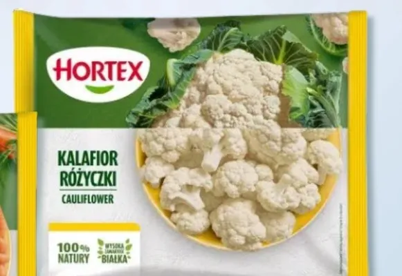 Kalafior różyczki mrożony Hortex promocja w Kaufland