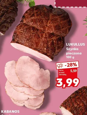 Szynka pieczona Lukullus promocja w Kaufland