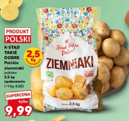 Wielkopolskie ziemniaki jadalne promocja w Kaufland