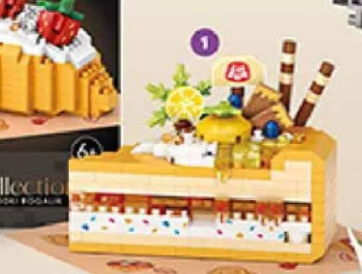 Klocki EleFun Fantasy Collection Ciasto promocja w Biedronka