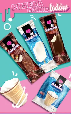 Lody Śniegusek śmietankowy z orzechami arachidowymi Amore Gusto promocja w POLOmarket