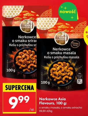 Nerkowce Asia Flavours o smaku sriracha promocja w Biedronka
