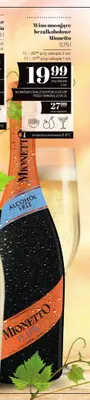 Wino bezalkoholowe musujące Mionetto promocja w POLOmarket