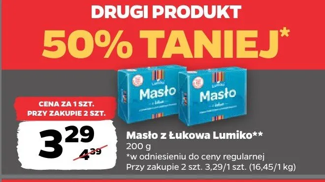 Masło promocja w Netto