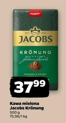 Kawa mielona Jacobs Krönung promocja w Netto
