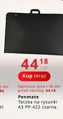 Teczka na rysunki A3 PP-422 Penmate czarna promocja w Poczta Polska