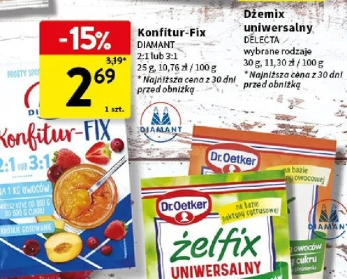 Konfitur-Fix Diamant promocja w Intermarche