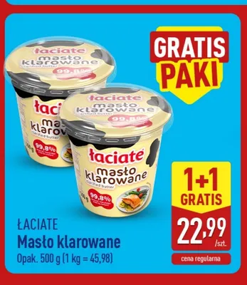 Masło klarowane Łaciate promocja