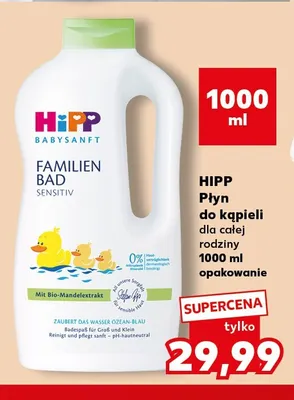 Płyn do kąpieli dla całej rodziny HiPP promocja w Kaufland