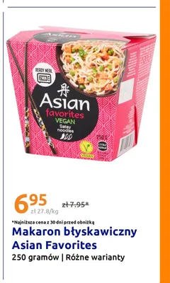 Makaron błyskawiczny Asian Favorites Satay noodles promocja w Action