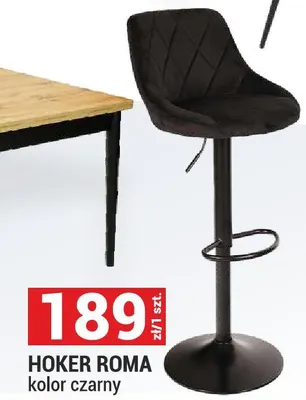 Hoker Roma kolor czarny promocja w Merkury Market