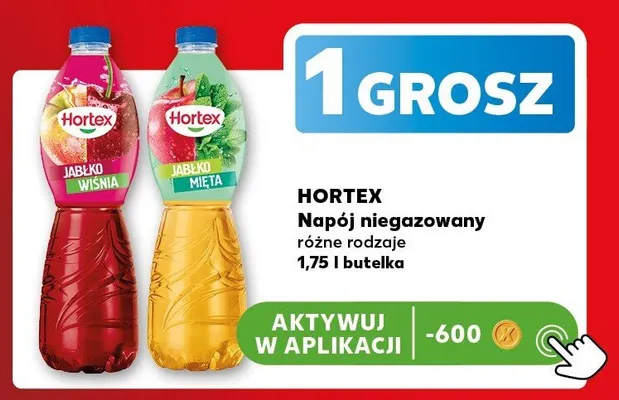Napój niegazowany HORTEX promocja w Kaufland